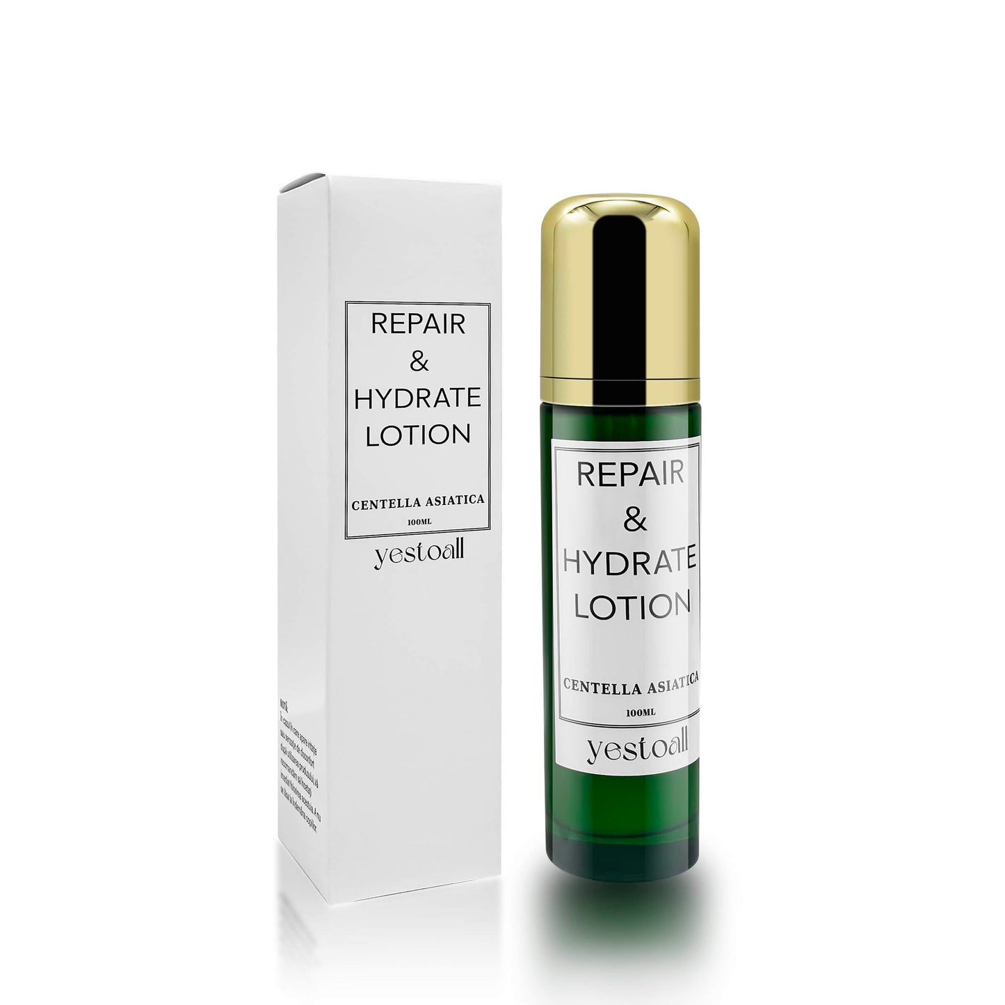 Loțiune hidratantă cu Centella Asiatica, Reynoatria Japonica, Colagen și extract de Ceai Verde