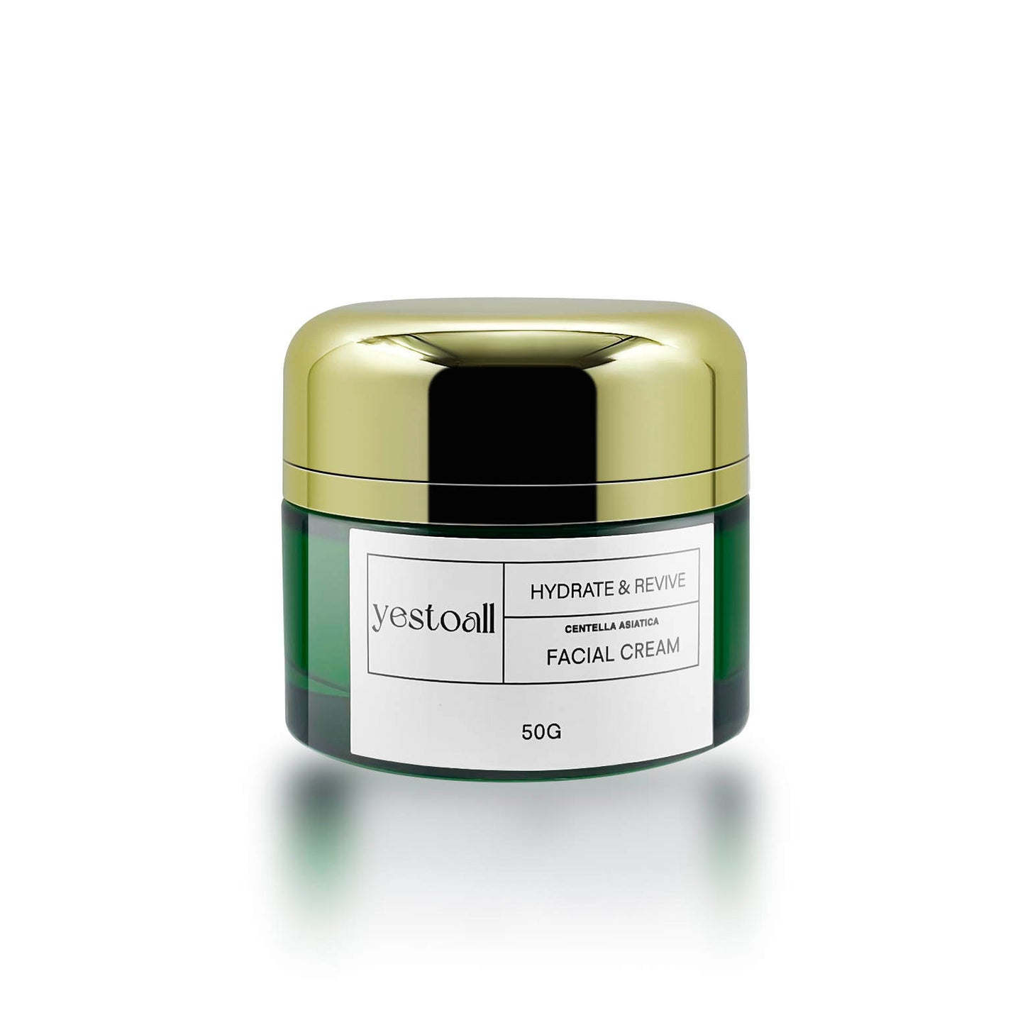 Cremă hidratantă și reparatoare cu Madecassoside, Centella Asiatica, Ectoin, Alluntoin și Aloe Vera