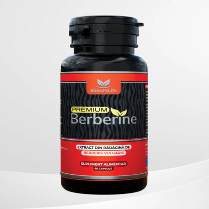 Berberine Premium, 600 Mg, 60 Capsule Vegane