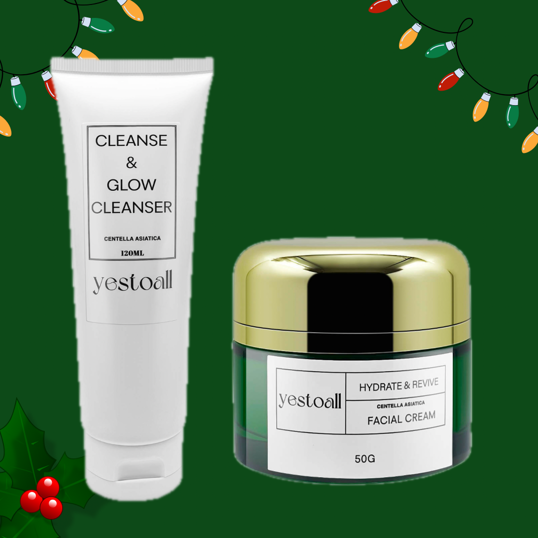 CLEANSE & GLOW CLEANSER + HYDRATE & REVIVE FACIAL CREAM